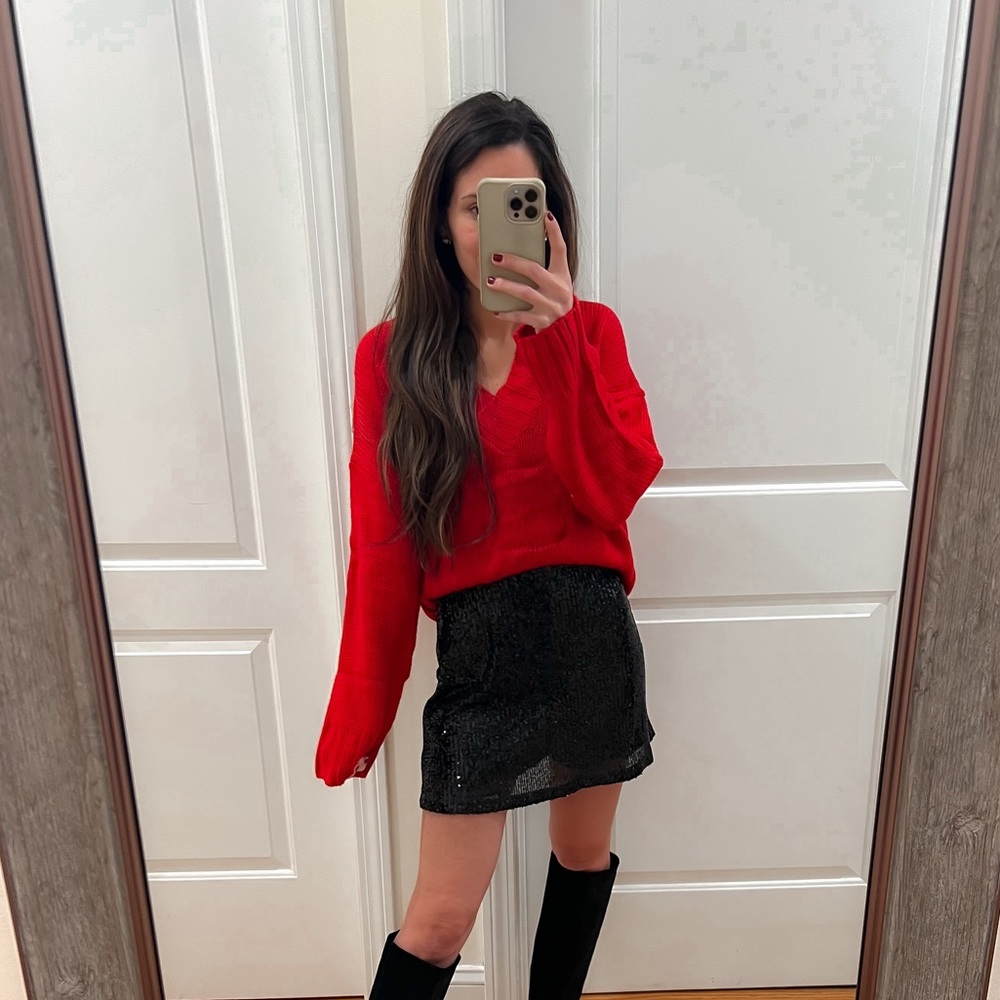 NWT Abercrombie sequin Skort